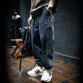 #DY-D817-ST# 潮品休閒束腳牛仔褲