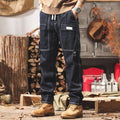#XY-701-ST#美式復古牛仔褲