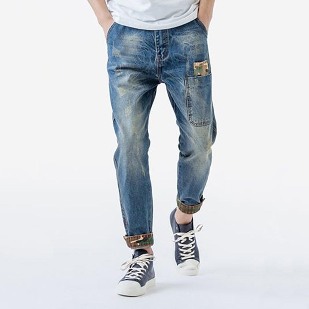 #JL-5151#日系復古牛仔褲